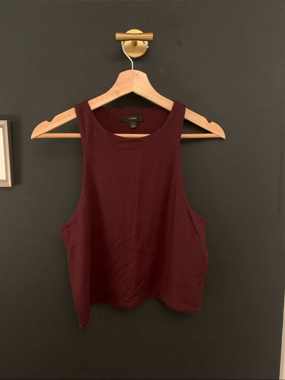 J.Crew cropped tank NWOT